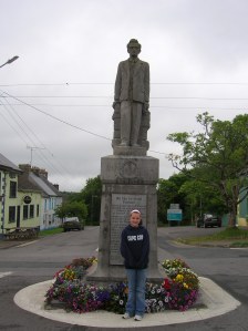 joe-gallaghers-daughter-in-front-of-sean-macdermiada-statue.jpg